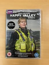 Image of Happy Valley - Series 1 & 2 - Complete (DVDs) 2 is New Sealed Sarah Lancashire