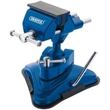 Image of Draper 1x 75mm Vacuum Vice Garage Equipment Professional Standard Tool 45245