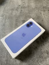 Image of Apple iPhone 16 Plus Ultramarine 128GB on o2 Brand New