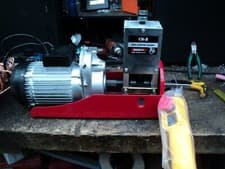 Image of scrap copper cable stripping wire stripper machine