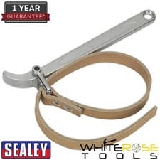 Image of Sealey Oil Filter Strap Wrench Ø60-140mm Capacity
