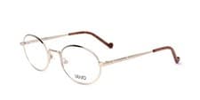 Image of Liu Jo LJ2158 Medium gold 51/21/140 WOMAN Eyewear Frame