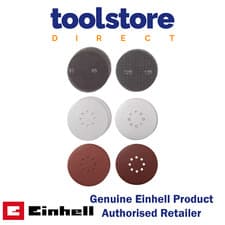 Image of Einhell 49491066 15pc 225mm Mesh & Sanding Sheet Set