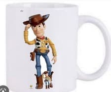 Image of Woody toy story childrens kids film mug dishwasher Safe Free postage