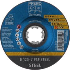 Image of PFERD universal line PSF Grinding Disc 125 mm 10 pcs steel