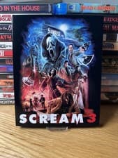 Image of Scream 3 (2000) Custom Slipcover 4K UHD / Blu Ray Case Size