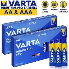 Image of Varta AA Alkaline Batteries AAA Alikaline Batteries 1.5V Long Life Power Cells