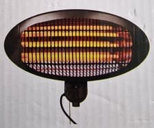 Image of ❤️ La Hacienda Wall Mounted Quartz Garden Patio Electric 2000W IP34 Rated Heater