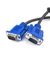 Image of VGA Cable 1 m Long Computer Monitor High Resolution Connection Video Cable