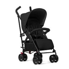 Image of SILVER CROSS POP STROLLER PUSHCHAIR BUGGY BLACK BRAND NEW WITH RAINCOVERS