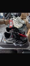 Image of Newbalance 9060 Black Grey Size 5 Brand New with Tags and Box UK Seller