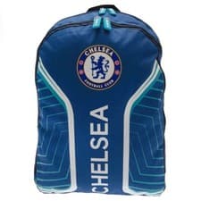 Image of Chelsea FC Backpack - Football Club New School Bag Rucksack Official License