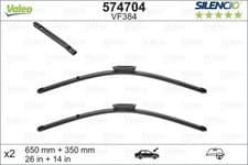 Image of Valeo 574704 Wiper Blade Front Window Windscreen Fits Renault Captur Clio