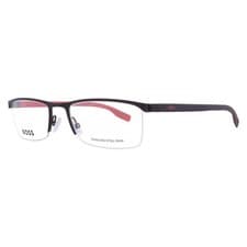 Image of Hugo Boss Demo Rectangular Men's Eyeglasses BOSS 0610/N 0BLX 55 BOSS 0610/N 0BLX