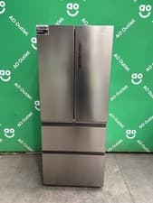 Image of Haier American Fridge Freezer Total No Frost Platinum Inox HFR3718ENMM #LF124795