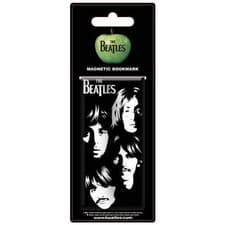 Image of Beatles - Magnetic Bookmark Illustrated Faces - TV Memorabilia Fridge - F500z
