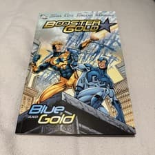 Image of Booster Gold "Blue and Gold" Hardcover DC Comics graphic novel 2008