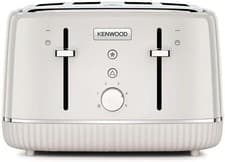 Image of Kenwood 0W23010005 Tfp10.A0Cr Elegancy 4-Slice Toaster, 190 X 290 X 270mm, Cream