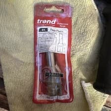 Image of Trend Router Cutter 4/5 x 1/2 Two Flute Straight 19.1mm x 25mm