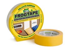 Image of Frog Tape Yellow Delicate Surface Painters Masking Tape 36mm x 41.1m. Indoor UK