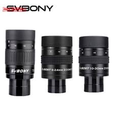 Image of SVBONY 1.25" Zoom Telescope Eyepiece 7-21mm/8-24mm/10-30mm FMC Zoom Lens Telesco