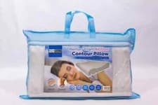 Image of Highliving Contour Pillow Memory Foam Air flow Pillow With Zipped washable cover