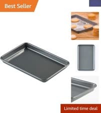 Image of Professional Non-Stick Baking Tray 25cm x 17cm - Heavy-Duty & Dishwasher Safe