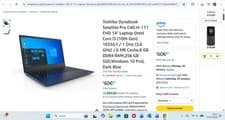 Image of Toshiba Dynabook Satellite Pro C40-H-111 FHD 14" Laptop (Intel Core i5 (10th Gen