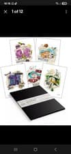 Image of Harry Potter Iconic Locations Premium Lithograph Set 10 Art Print Posters NEW