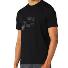 Image of 883 Police Costelow Black T-Shirt Men’s Slim Fit 100% Cotton Laser-Cut Emblem