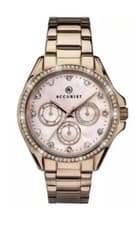 Image of Accurist Ladies Rose Gold Plated Stainless Steel Watch
