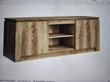 Image of GFW Canyon 2 Door TV Unit - Oak