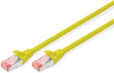 Image of 9x DIGITUS DK1644005Y S-FTP Category 6 Network Cable, Cat-6-0.5 m, Patch Cable-S