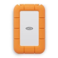 Image of LaCie Rugged Mini, 2TB, 2.5", Portable External Hard Drive, for PC and Mac, Shoc