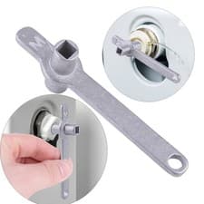 Image of The Ultimate Radiator Key Dual-Sized Bleed Key Stainless Steel Heating Maintenan