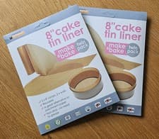 Image of Toastabags Make & Bake 8 inch Cake Tin Liner - 8in - 2 Pack