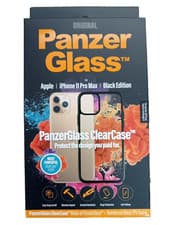 Image of Panzer Glass Clear Case I Phone 11 Pro Max Black Edition