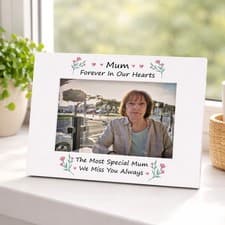 Image of Beautiful Mum Memorial Photo Frame 7x5 Frame Gift For Mothers Day In Memory Gift