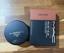 Image of MAC Studio Fix Pro Set + Blur Weightless Loose Powder (DEEP DARK) Brand New 6.5g