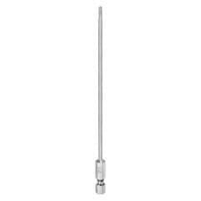 Image of T8 Security Torx Bit 1/4" Hex Shank 6" Long Tamper Resistant Star Bits