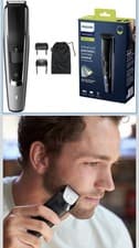 Image of Philips Beard & Stubble Trimmer/Hair Clipper for Men, Series 5000, BT5502/13