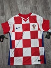 Image of Croatia National Football Team Jersey Home 2020/21. Size M BNWT Nike