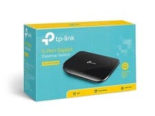 Image of TP-LINK (TL-SG1005D) 5-Port Gigabit Unmanaged (Black) Desktop Switch - Brand New