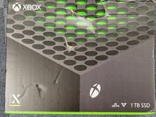 Image of Microsoft Xbox Series X 1TB Black Console - Brand New, Sealed, Damaged box