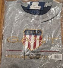 Image of GANT Grey Archive Shield Sweatshirt Medium RRP £100
