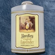 Image of YARDLEY ENGLISH LAVENDER TALCUM POWDER talc 200g Great CONDITION 1770, see below