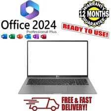 Image of LG GRAM 17Z90N 17.3" Inch i7 WIN 11 Microsoft Office 16GB RAM 1TB SSD VAT Laptop