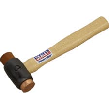 Image of Sealey Copper/ Rawhide Faced Hammer 680g