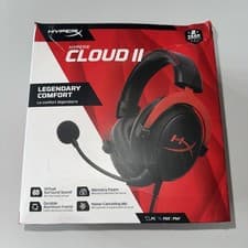 Image of HyperX Cloud 2 Gaming Headset Black/Red 7.1 Surround Memory Foam Brand New