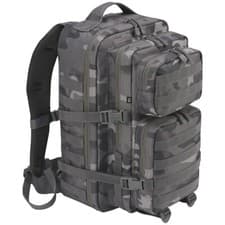 Image of Brandit US Cooper Rucksack Large Military MOLLE Hunting 40L Backpack Grey Camo